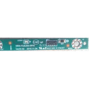 TOSHIBA 49L3650A IR BOARD 5800-RUE200-0200